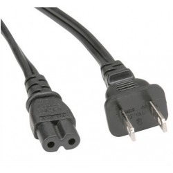 15ft AC Power Cord with C7 & US Style Plug